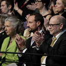 6 January: Crown Prince Haakon attends the opening performance at Kilden Performing Arts Centre in Kristiansand (Photo: Tor Erik Schrøder, Scanpix)